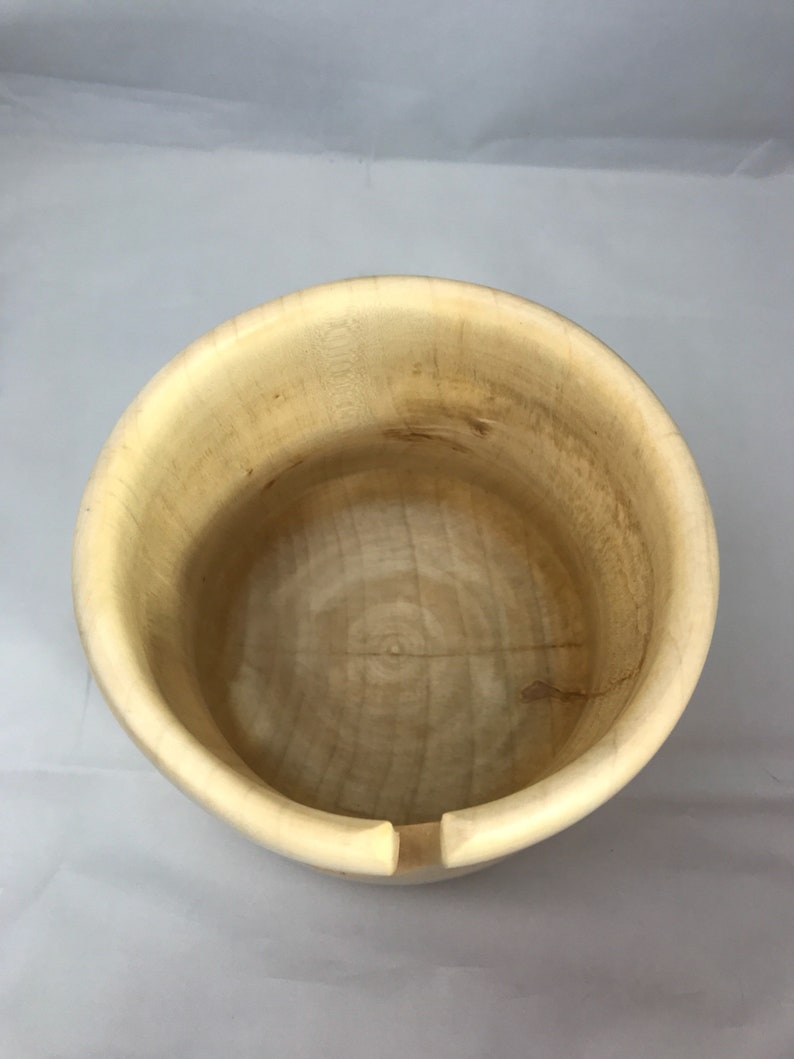 Silver Maple Yarn Bowl