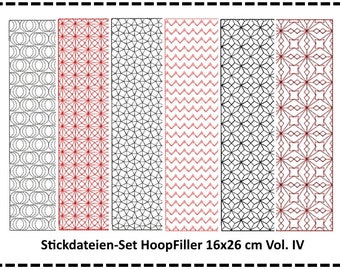 Stickdateien Set HoopFiller 16x26 Vol. IV