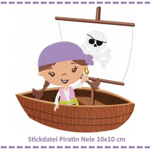 File di ricamo pirata Nele 10x10