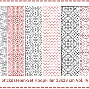 Embroidery files Set HoopFiller 13x18 Vol. IV
