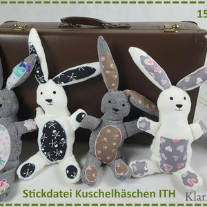 Embroidery file cuddly bunny ith 15x24