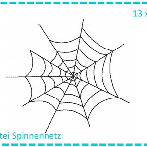 Spider Web - Halloween Owl 13x18 Embroidery File