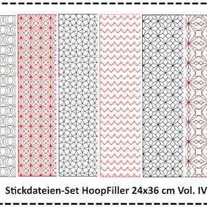 Embroidery files Set HoopFiller 20x36 Vol. IV
