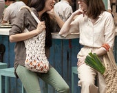 Macrame Tote Bag, Zero Waste Gifts by KNOT living