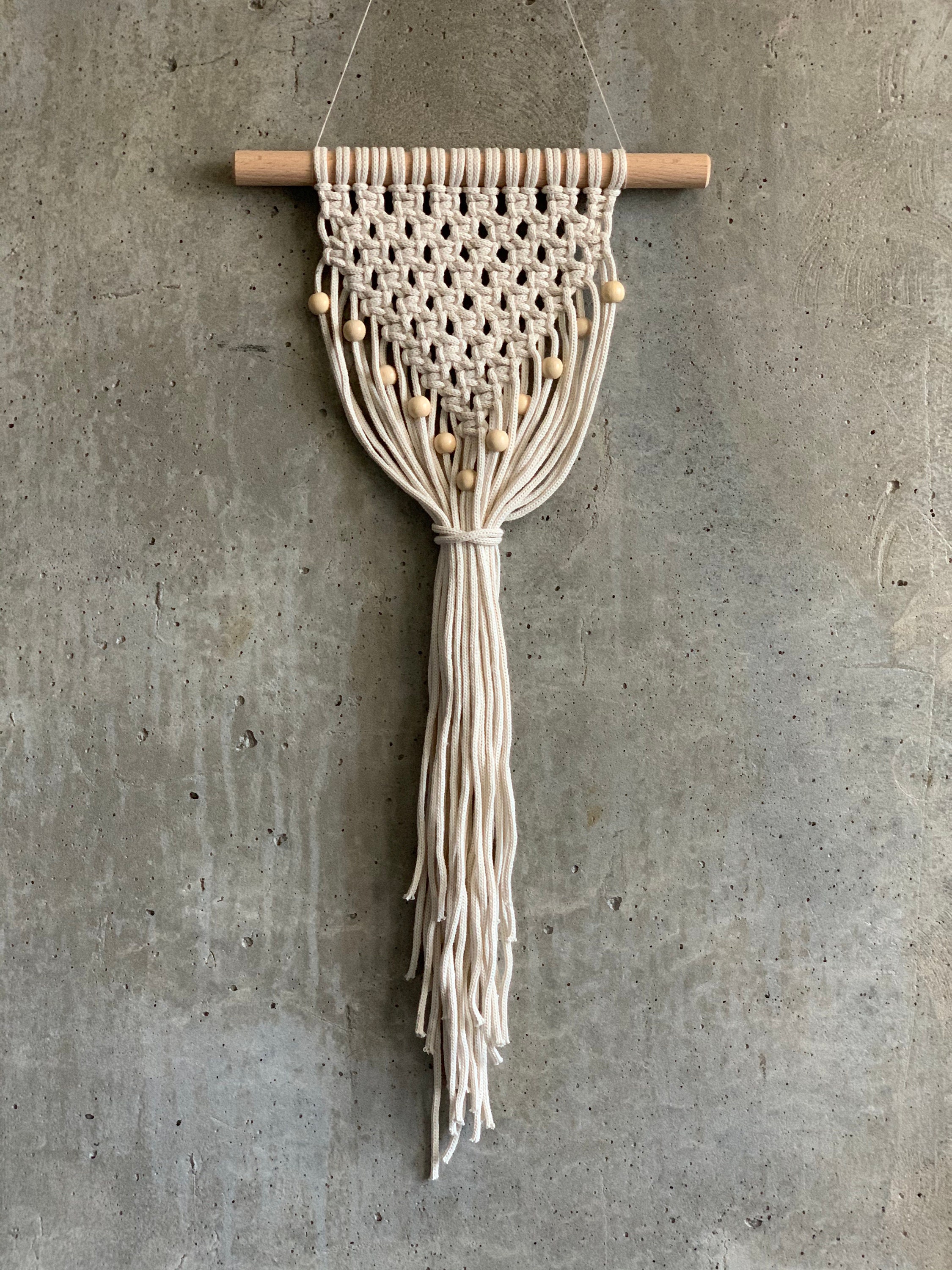 Scandi Macrame Kit Beginner Level Macrame Wall Hanging Kit Etsy