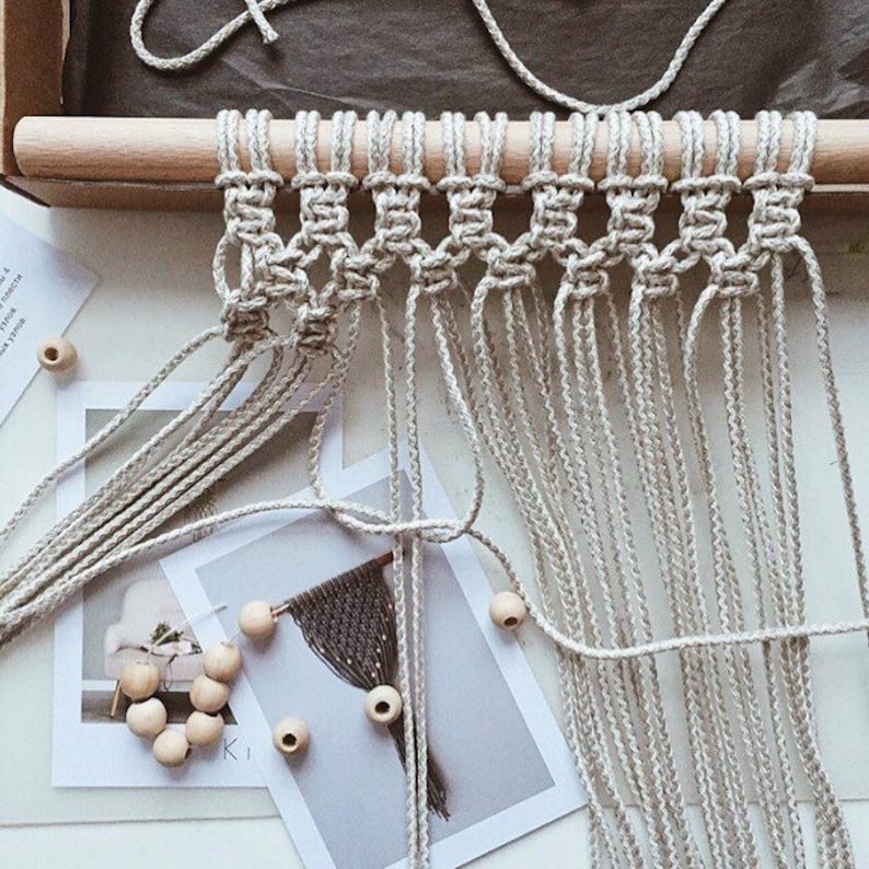DIY Macrame Kit Beginner Level Macrame Wall Hanging Kit by ...