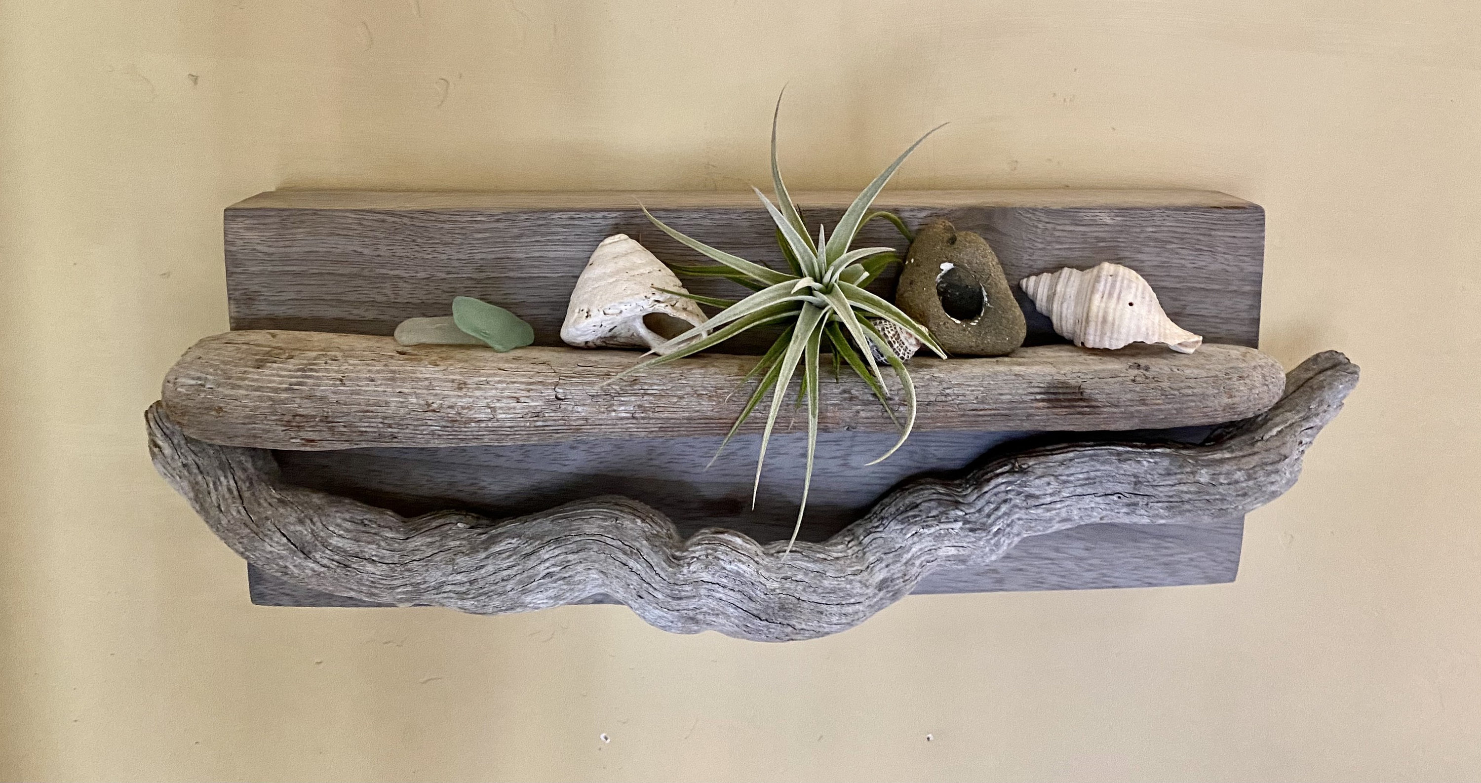 Driftwood wall shelf Etsy