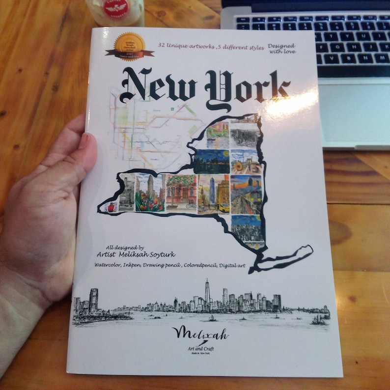 New York photo album 32 unique artwork Etsy