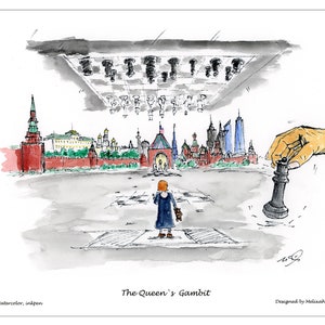 Queen's Gambit Fine Wall Art, Celebrity Art Online