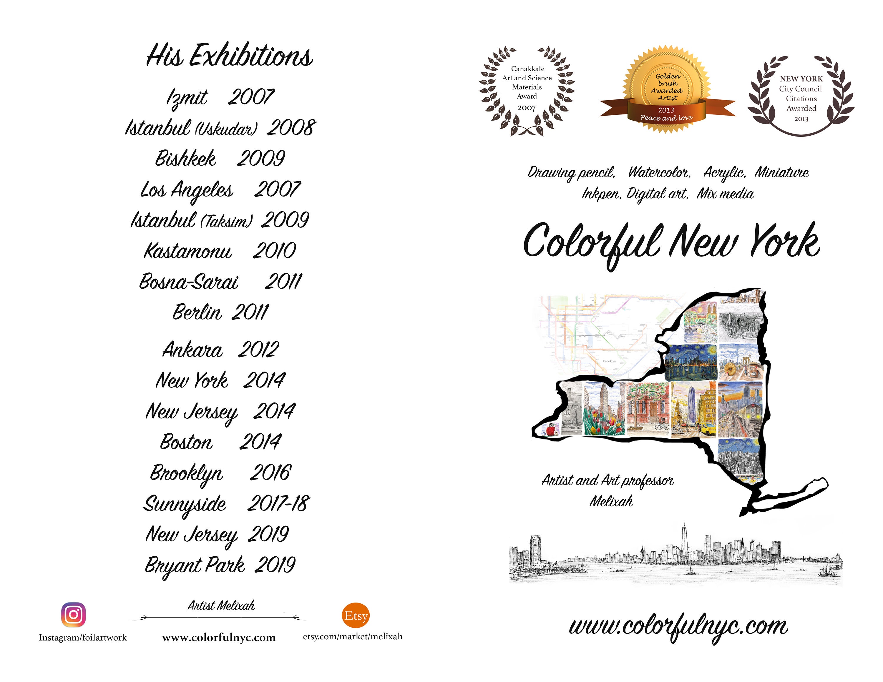 Sunnyside,sunnyside Past and Present, Watercolor Printed Frame
