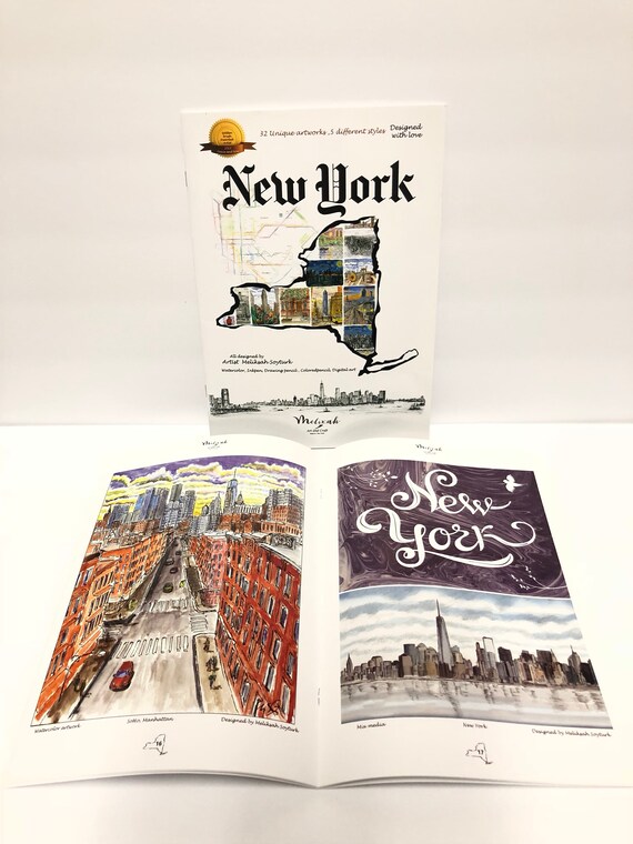 New York photo album 32 unique artwork Etsy