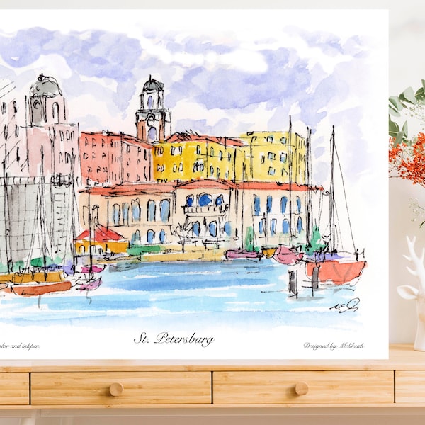 Petersburg Florida Etsy