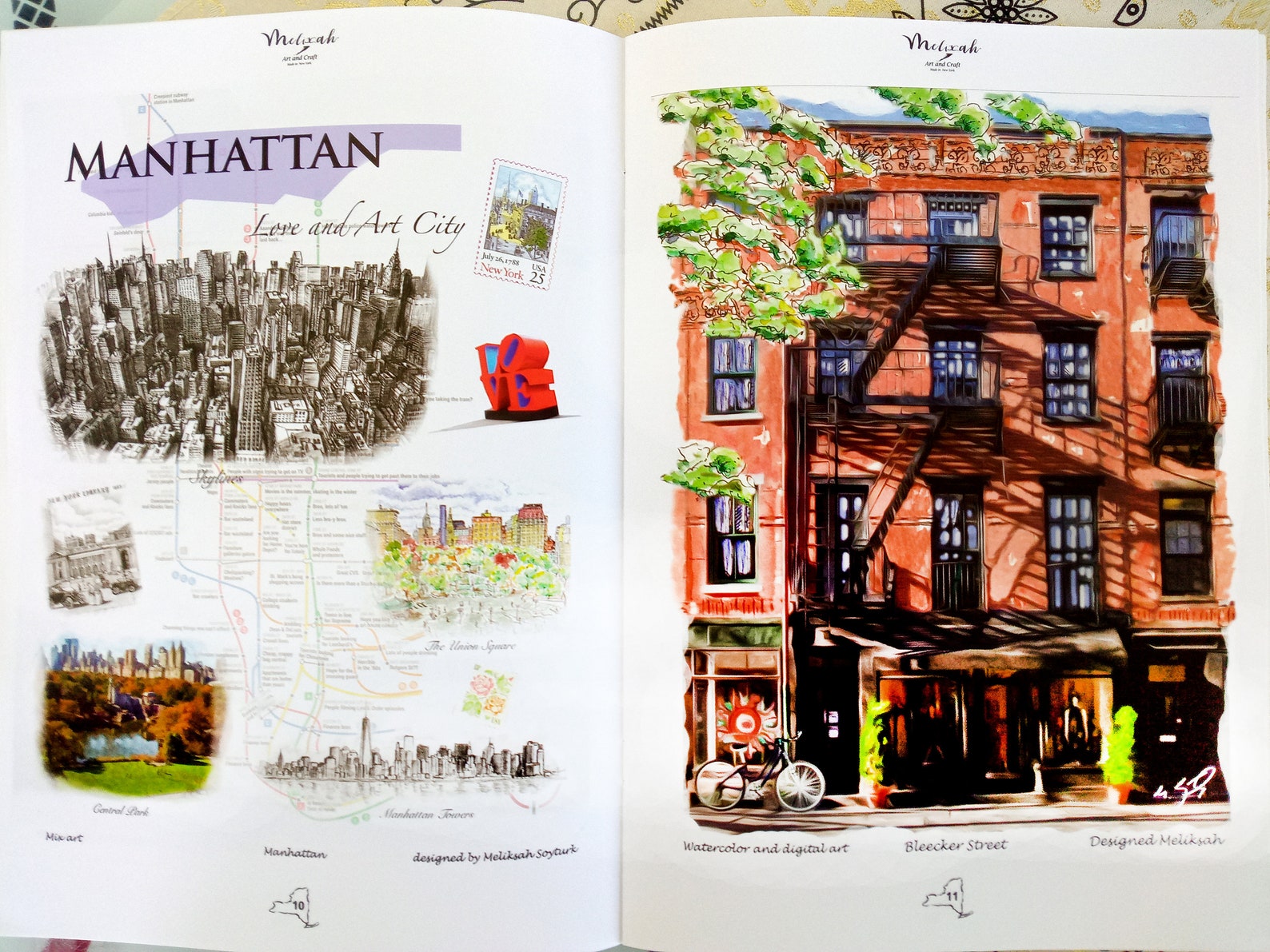 New York photo album 32 unique artwork Etsy