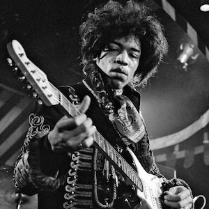 Musician Jimi Hendrix - 8X10 or 11X14 Publicity Photo (AB-886)