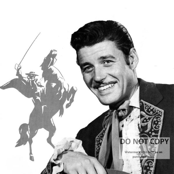 Guy Williams in the Television Program "Zorro" - 8X10 or 11X14 Publicity Photo (AB-779)