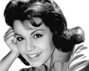 Actress Annette Funicello - 5X7, 8X10 or 11X14 Publicity Photo (AB-716)