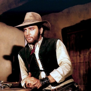 Elvis Presley in the 1969 Western &quot;Charro!&quot; - 5X7, 8X10 or 11X14 Publicity Photo (CC-185)