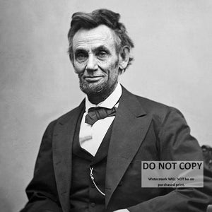 President Abraham Lincoln - 5X7 or 8X10 Photo (SP-137)