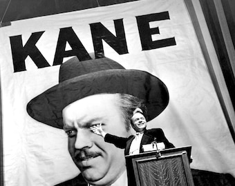 Orson Welles in "Citizen Kane" - 8X10 or 11X14 Publicity Photo (EE-285)