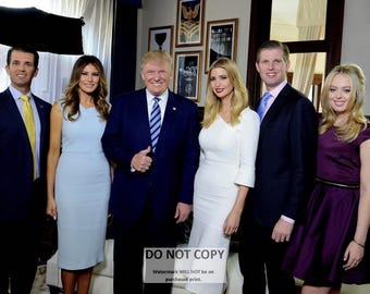 The Family of Donald Trump - 5X7, 8X10 or 11X14 Photo (YW-006) - Etsy