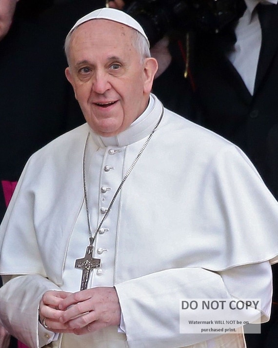 Su Santidad el Papa Francisco - Foto 5X7, 8X10 o 11X14 (EP-917) - Etsy  México