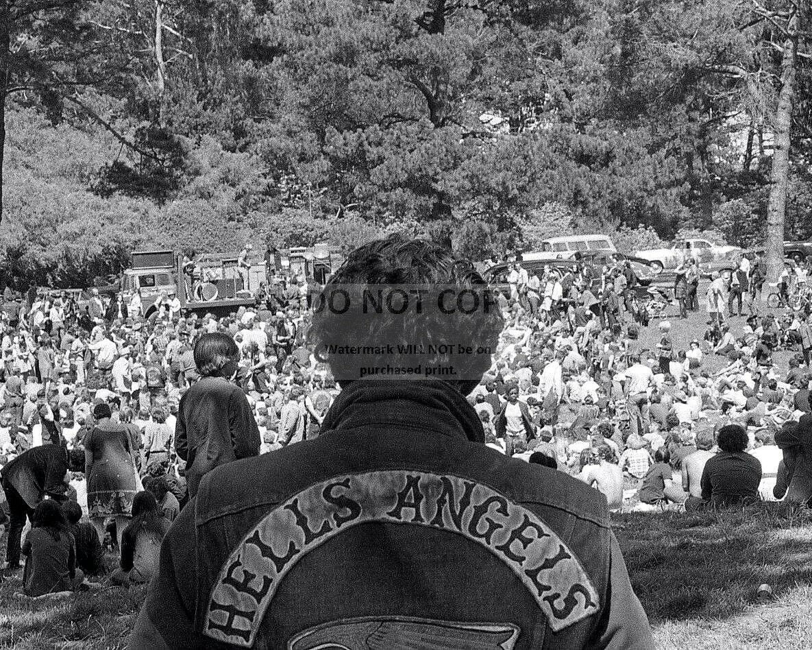 Hells Angels & Hippies Attend a Wake for chocolate Hendricks in