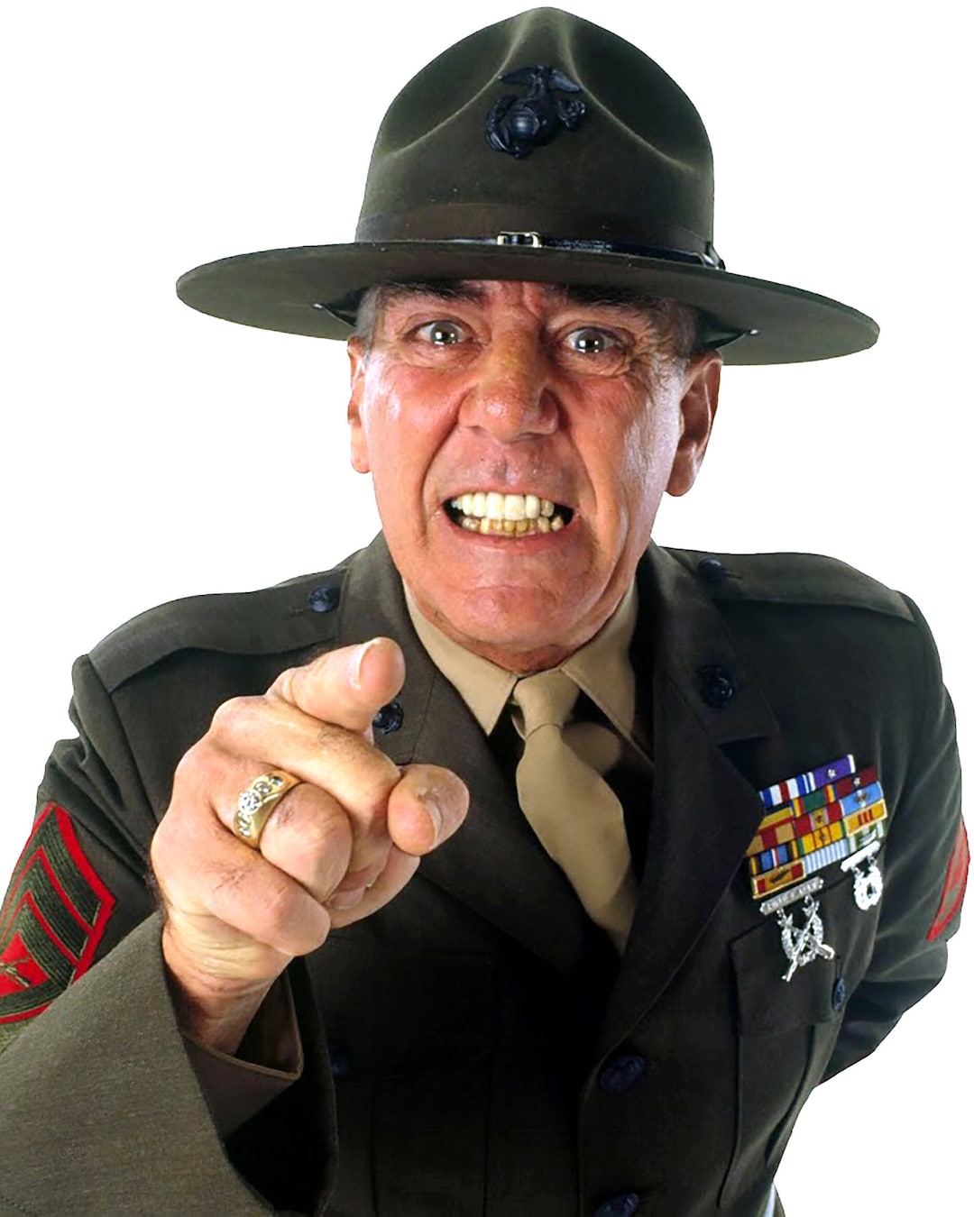 R. Lee Emery Actor and Former Military Drill Instructor 8X10 or 11X14