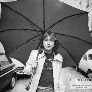 David Cassidy Walking Down a London Street in April, 1974 - 5X7, 8X10 or 11X14 Publicity Photo (OP-869)