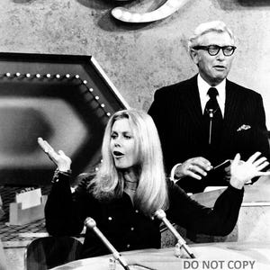 Elizabeth Montgomery & Allen Ludden &#39;Password&#39; Publicity Photo