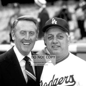 Tommy Lasorda Los Angeles Dodgers Baseball 19811988 World 