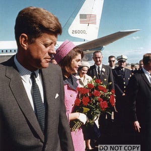 JFK Arrives at Love Field - November 22, 1963 Photo