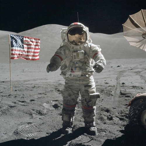 Buzz Aldrin Apollo 11 On The Moon - 8x10 NASA Photo Print (EP-321) For Space Fans 5 thumbnail image