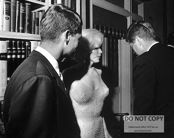 JFK, Robert Kennedy, Marilyn Monroe Photo: 1962 Madison Square Garden