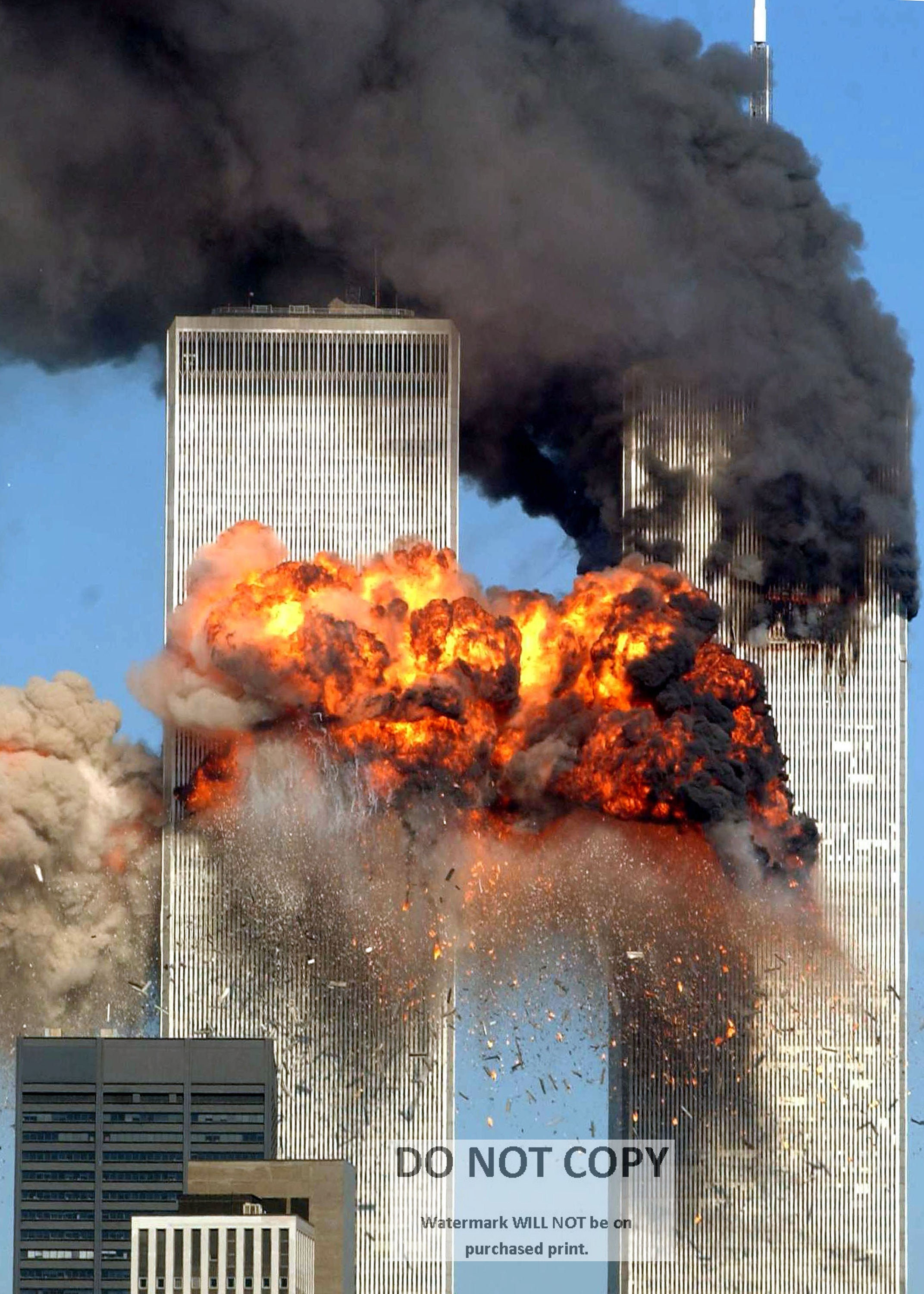 Terrorists Hijack United 175 and Crash Into the World Trade