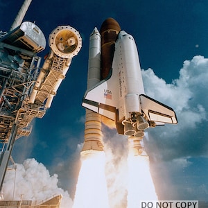 Space Shuttle Atlantis Launch Photo: NASA, 1985