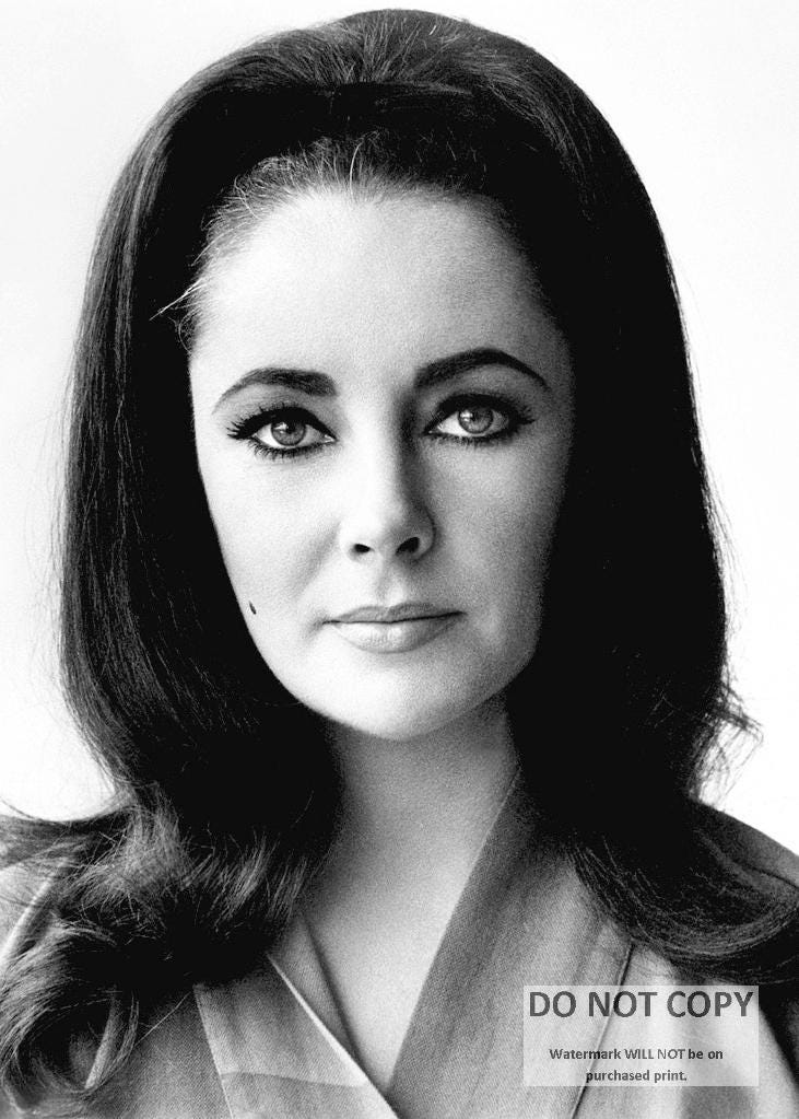 Legendary Actress Elizabeth Taylor - 5X7, 8X10 or 11X14 Publicity
