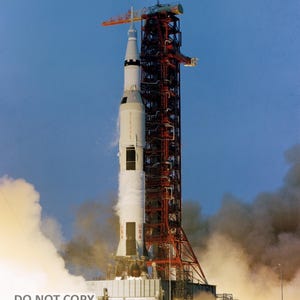 Apollo 13 Saturn V Lifts Off From Pad A Launch Complex 39 - 5X7, 8X10 or 11X14 NASA Photo (AA-159)