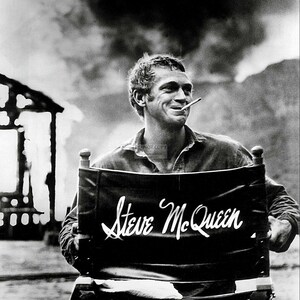 Steve McQueen Legendary Actor - 5X7, 8X10 or 11X14 Photo (AB-149)