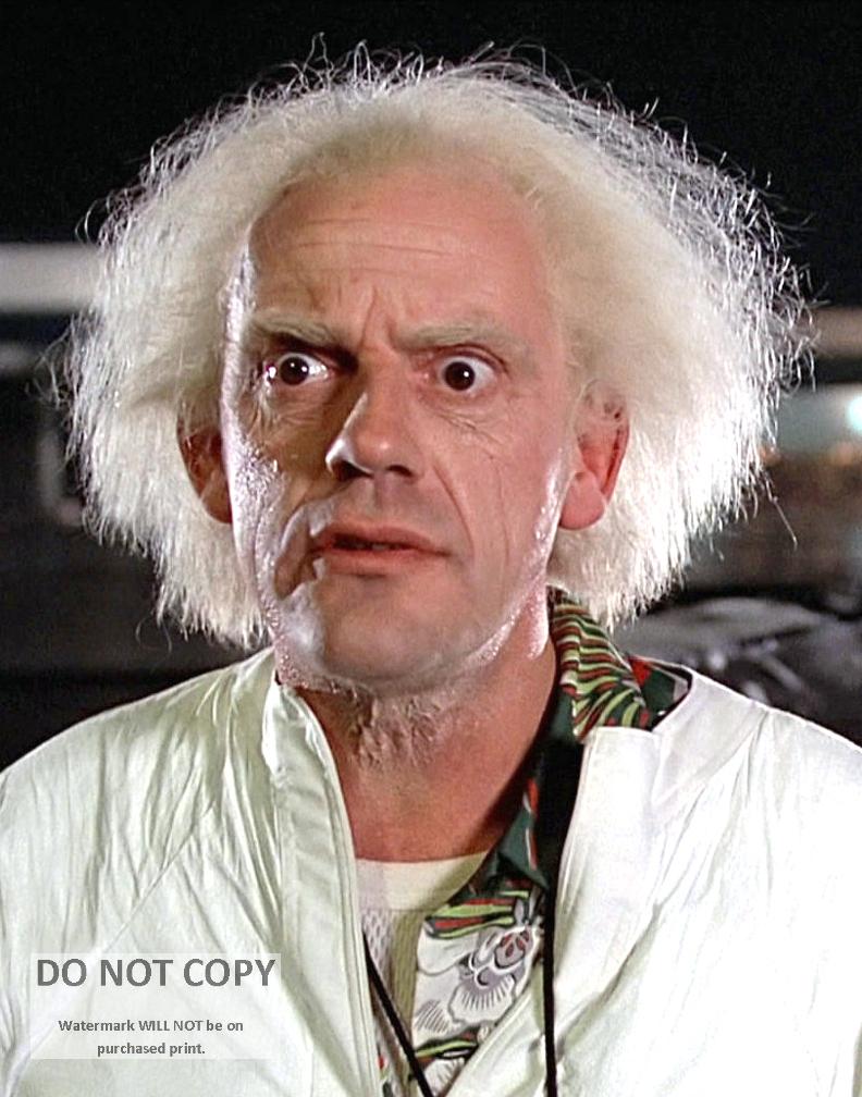 Christopher Lloyd のサイン Christopher Lloyd のサイン