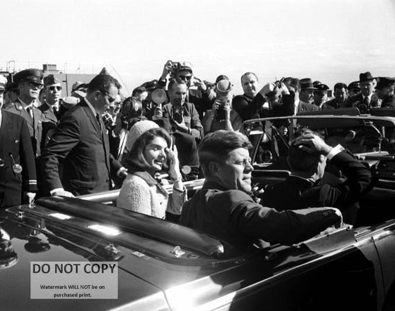 エルセーヌ　ショッキングショット JFK & Jackie Kennedy Love Field Photo, Dallas 1963 - Etsy