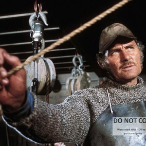 Robert Shaw as &quot;Quint&quot; in the 1975 Film &quot;Jaws&quot; - 5X7, 8X10 or 11X14 Publicity Photo (EE-378)