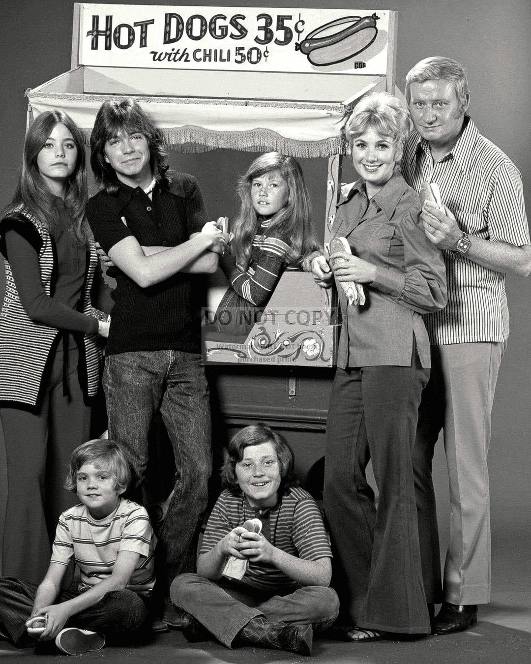 Cast of the Partridge Family From the ABC - Etsy