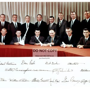 NASA Astronaut Group 3 (With Simulated Autographs) - 8X10 or 11X14 NASA Photo (AA-502)