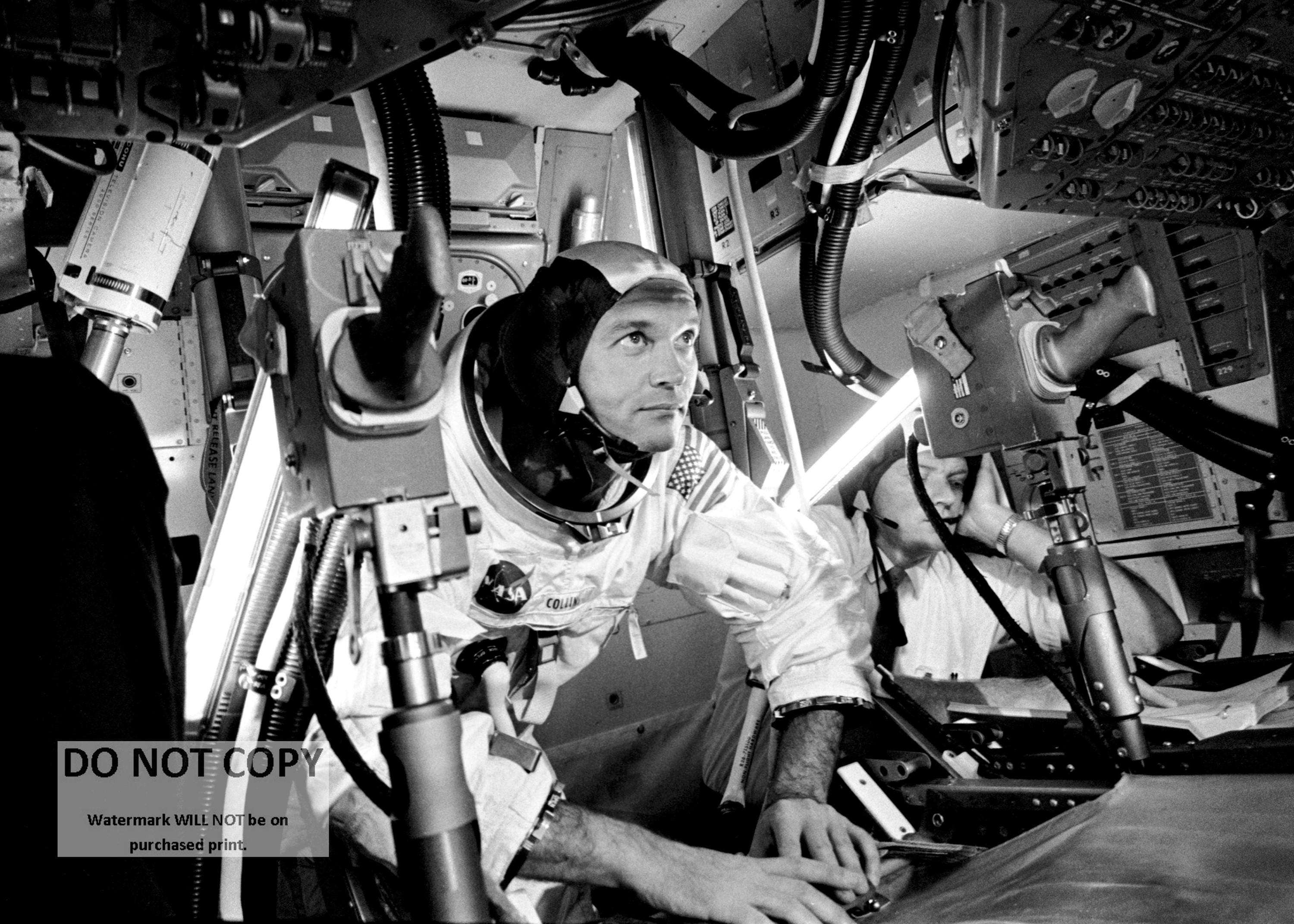 Michael Collins Apollo 11 NASA Photo: Command Module Simulator - Etsy