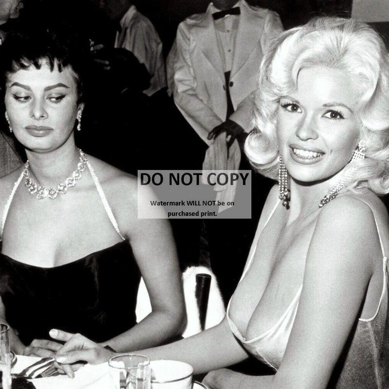 Sophia Loren and Jane Mansfield