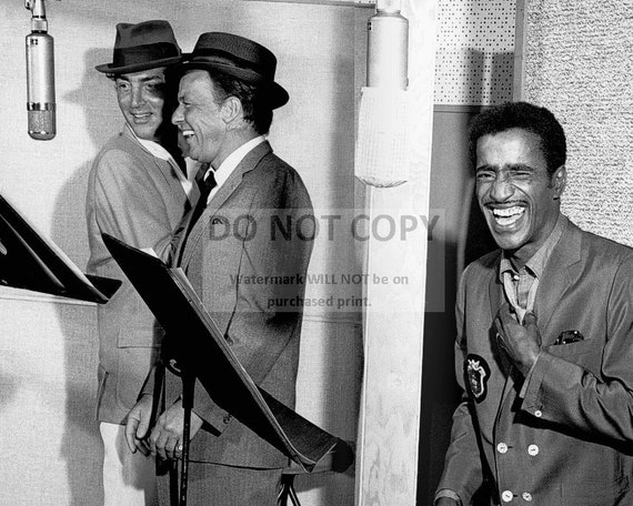 Rat Pack in Recording Studio Dean Martin Frank Sinatra & - Etsy New Zealand