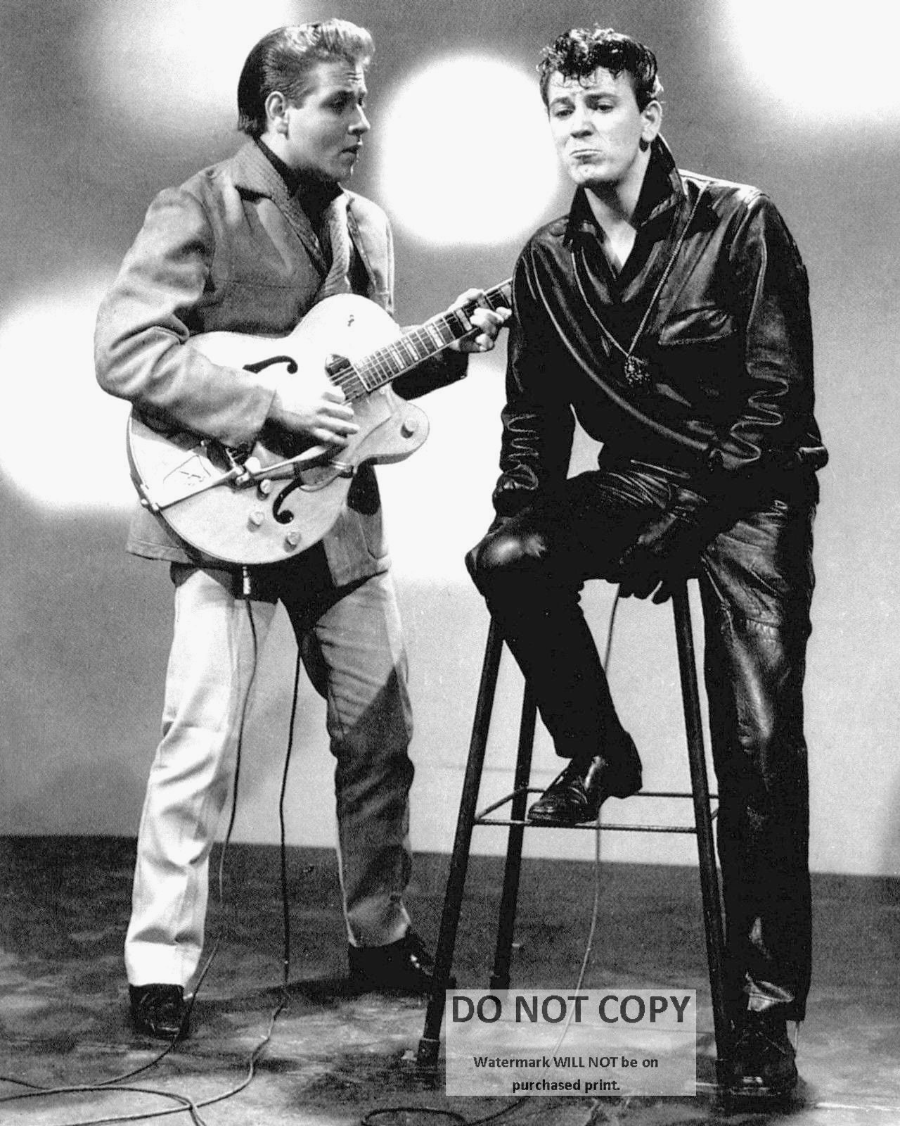 Eddie Cochran and Gene Vincent Rockabilly Legends - 5X7