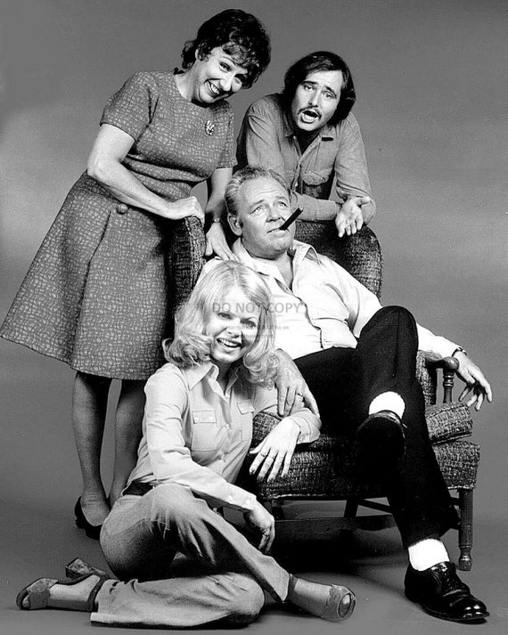 Cast From all in the Family Television Sitcom Archie Bunker 8X10 Photo  AZ-003 - Etsy