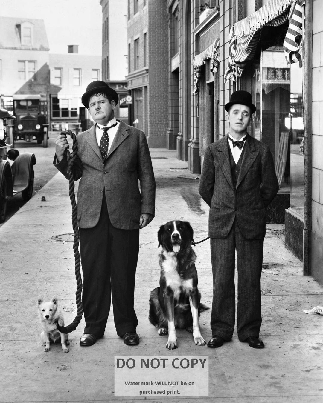 thumbnail image 2 of Stan Laurel & Oliver Hardy 8x10 Publicity Photo – Black & White Reprint, Professional Lustre Paper, Made In USA 2 of 6