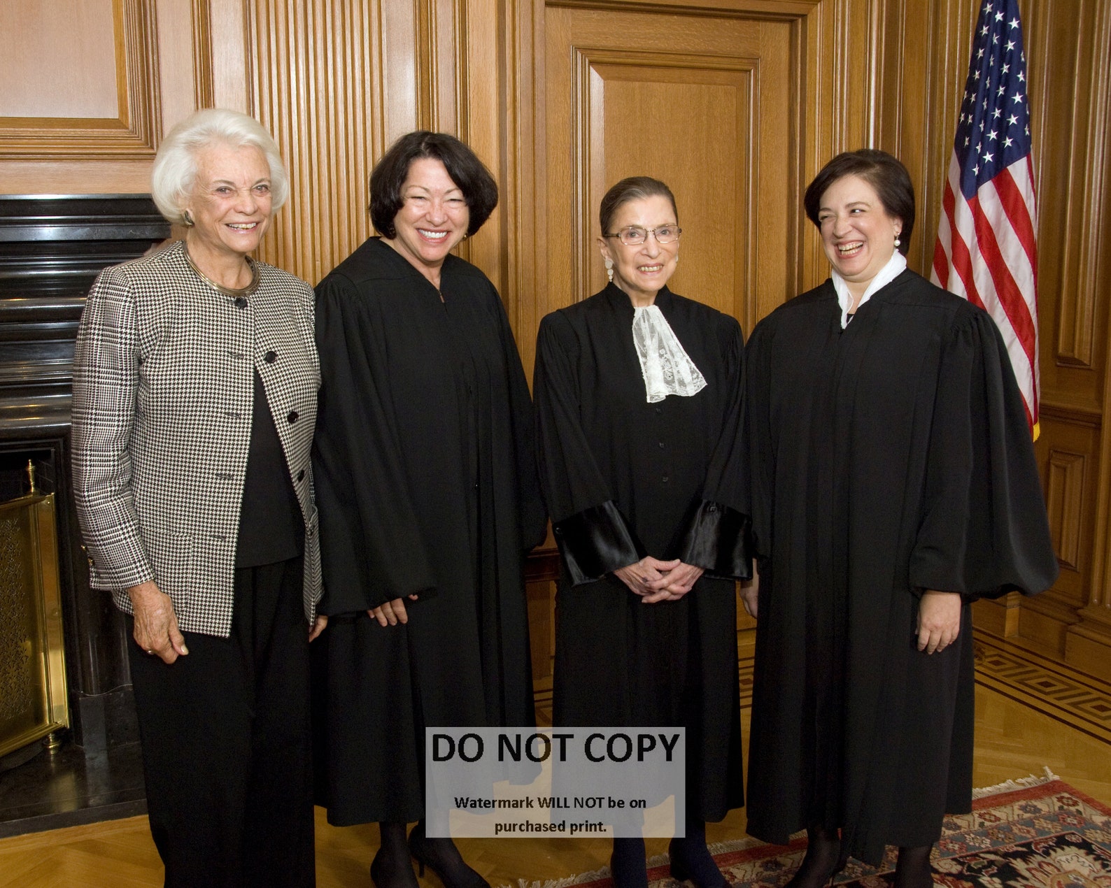 Supreme Court Justices Photo Print, RBG, Sotomayor, O'connor, Kagan - Etsy